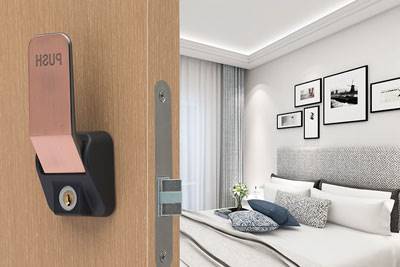 Push Pull Mortise Lock with Mortise Cylinder