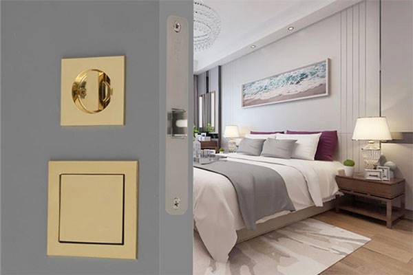 Flush Pull Mortise Lock with Thumbturn